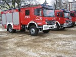 Przekazanie i poświęcenie wozów strażackich