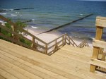 Zejścia na plażę są już gotowe