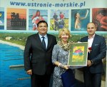 Podziękowanie za organizację Dożynek Gminnych