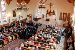 Uroczysta msza św. z udziałem pocztów sztandarowych