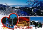Zimowa pocztówka z Muszyny
