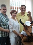Klubowicze podziękowali wójtowi za wsparcie