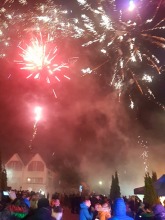 Ustronie Morskie powitało Nowy 2019 Rok