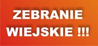 Zebranie wiejskie w Ustroniu Morskim