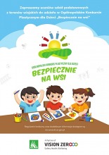 Konkurs plastyczny "Bezpiecznie na wsi"