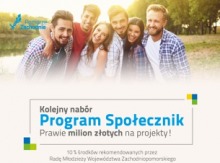 Rusza nabór w Programie Społecznik na lata 2019-2021!