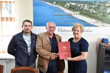 Podpisanie umowy na przebudowę dróg w miejscowości Kukinka