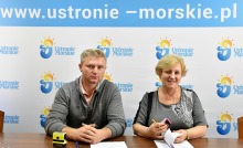 Podpisanie umowy na remont nawierzchni odcinka promenady w Ustroniu Morskim