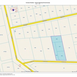 Informacja o wywieszeniu wykazu Nr 5/2023 działek  położonych w m. Wieniotowo  przy ul. Grabowej przeznaczonych do sprzedaży w drodze przetargowej