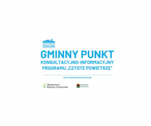 Punkt konsultacyjno-informacyjny „Czyste powietrze"