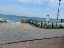Zejście na plażę numer 12 zamknięte