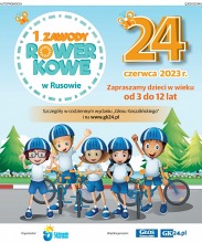 1. Dziecięce Zawody Rowerkowe w Rusowie