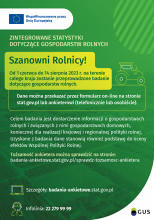 Badanie dotyczące gospodarstw rolnych