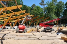 Piękny, zadaszony i nowoczesny amfiteatr będzie gotowy na dożynki