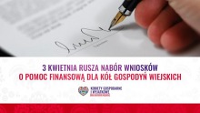 Uwaga! KGW mają szansę na pieniądze