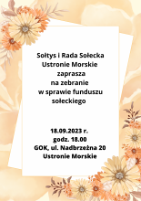 Zaczynamy zebrania sołeckie