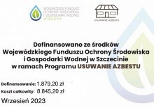 Usuwamy niebezpieczny azbest