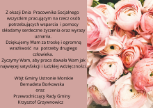 Życzenia z okazji Dnia Pracownika Socjalnego