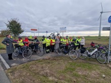 Rowerzyści przetestowali ścieżkę i są zadowoleni