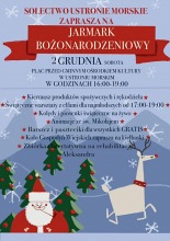 Zapraszamy na Jarmark Bożonarodzeniowy