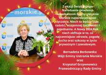 Życzenia od Bernadety Borkowskiej, Wójta gminy Ustronie Morskie