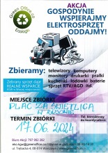 KGW Rusowo zbiera elektrośmieci