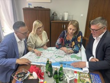 Rozmowy o ścieżce rowerowej łączącej Ustronie Morskie i Będzino