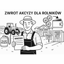 Zwrot podatku akcyzowego dla rolników 2025