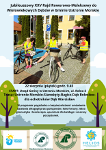 Zapraszamy na jubileuszowy rajd rowerowo - meleksowy do najstarszych dębów