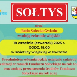 Zebranie wiejskie w Gwizdzie