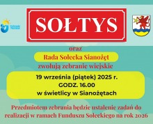 Zebranie wiejskie w Sianożętach