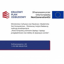 Program "Nowe komputery przenośne (laptopy i laptopy przeglądarkowe) oraz tablety do dyspozycji uczniów"