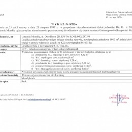 Informacja o wywieszeniu wykazu Nr 8/2026
