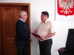 Jubileusz pracownika Urzędu Gminy