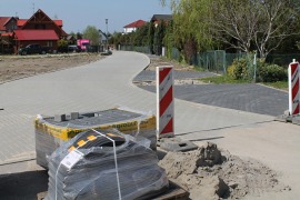 etap I  - ul.  Kwiatowa do skrzyżowania  z ul. Liliową