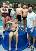 od lewej: Sara Hofman, Oliwia Surdyk, Igor Rymaszewski, Dawid Wróblewski, Grzywnowicz Krzysztof i Borys Struszczak