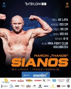 Marcin "Thanos" Sianos, fot. M Kutkowska / Babilon MMA.